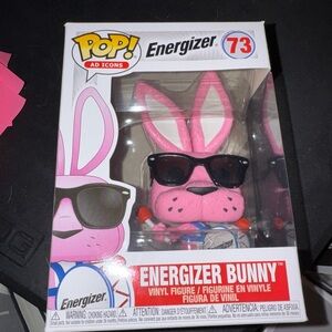 Funko Pop! Energizer Bunny Vinyl Figure - Pink and Black
